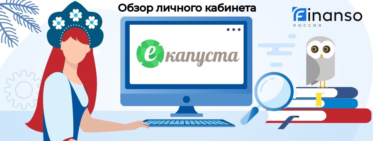 Личный кабинет еКапуста - подробный обзор